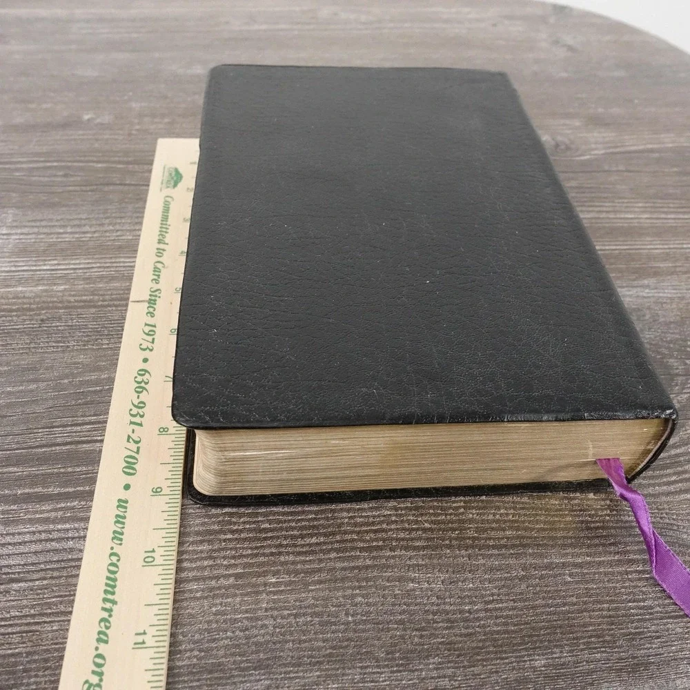 Nave's Topical Bible Orville J.‎ Nave Southwestern Black Faux Leather 1962